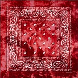 New Design Tie Dye Cashew Paisley Hip Hop 100% Cotton Square Bandana Scarf Unisex Headband Gifts For Men/Boys/Girls