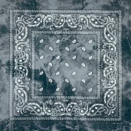 New Design Tie Dye Cashew Paisley Hip Hop 100% Cotton Square Bandana Scarf Unisex Headband Gifts For Men/Boys/Girls