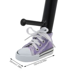 Motorcycle Side Stand Creative Tripod Cover Mini Shoe Bicycle Foot Support Motor Bike Kickstand 7.5cm Decor Moto Parts