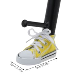 Motorcycle Side Stand Creative Tripod Cover Mini Shoe Bicycle Foot Support Motor Bike Kickstand 7.5cm Decor Moto Parts