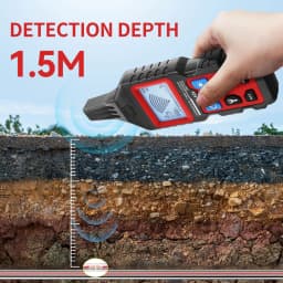 NOYAFA NF-826 Underground Cable Tester Wire Tracker LCD Display Cable Locator Detect Wall Electrical Lines Locator Cable Finder