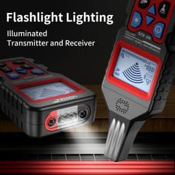 NOYAFA NF-826 Underground Cable Tester Wire Tracker LCD Display Cable Locator Detect Wall Electrical Lines Locator Cable Finder