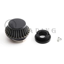 Pocket Bike Air Filter with Connector for 47cc 49cc 2stroke engine carb carburetor Mini Quad ATV Dirt Bike MiniMoto Go Kart Quad