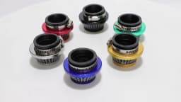 Pocket Bike Air Filter with Connector for 47cc 49cc 2stroke engine carb carburetor Mini Quad ATV Dirt Bike MiniMoto Go Kart Quad