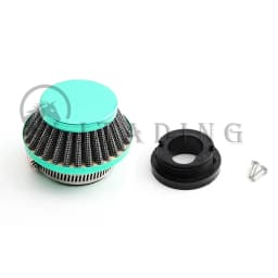Pocket Bike Air Filter with Connector for 47cc 49cc 2stroke engine carb carburetor Mini Quad ATV Dirt Bike MiniMoto Go Kart Quad