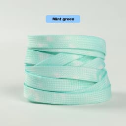 New Tie-dye Non-fading Shoe Laces Casual Shoes Shoelaces for Sneakers Shoe Lace Unisex Flat Boot Laces 120/140/160CM Shoestrings
