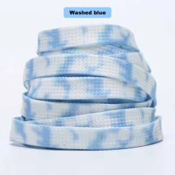 New Tie-dye Non-fading Shoe Laces Casual Shoes Shoelaces for Sneakers Shoe Lace Unisex Flat Boot Laces 120/140/160CM Shoestrings