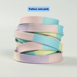 New Tie-dye Non-fading Shoe Laces Casual Shoes Shoelaces for Sneakers Shoe Lace Unisex Flat Boot Laces 120/140/160CM Shoestrings