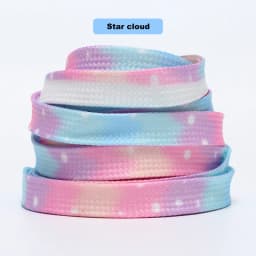 New Tie-dye Non-fading Shoe Laces Casual Shoes Shoelaces for Sneakers Shoe Lace Unisex Flat Boot Laces 120/140/160CM Shoestrings