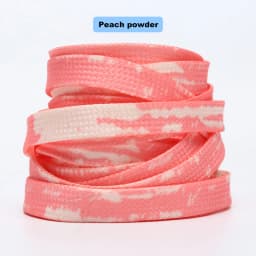 New Tie-dye Non-fading Shoe Laces Casual Shoes Shoelaces for Sneakers Shoe Lace Unisex Flat Boot Laces 120/140/160CM Shoestrings