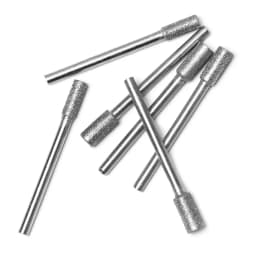 5Pcs 3/4/5mm Diamond Drill Chainsaw Sharpener Fits 1453 Craftsman Round File Micro-carving Needle Chainsaws Sharpening Tools