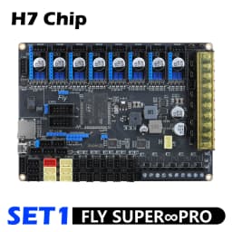Mellow FLY Super ♾️ Pro Board 3+5 HV 8 Axis 32Bit 550MHz 2oz PCB High-speed For 3D Printer Motherboard RRF/Klipper Voron Vzbot
