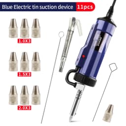 LUXIANZI 30w/40w Powerful Electric Desoldering Pump Suction Tin Vacuum Removal Tool Hand Welding Tools Solder Iron Desolder Gun