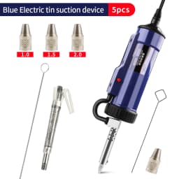 LUXIANZI 30w/40w Powerful Electric Desoldering Pump Suction Tin Vacuum Removal Tool Hand Welding Tools Solder Iron Desolder Gun
