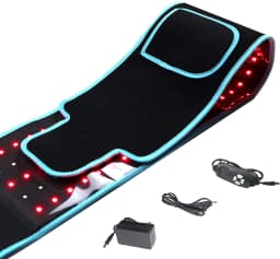Red &Infrared Light Therapy Belt 850nm 660nm LED Beauty Devices Fo Wrap Burn Fat Face Wrap Slimming Waist Heat Pad Full Body