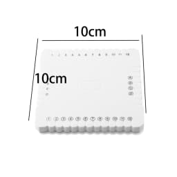 2pcs Disc/Disk Braiding Round Square Kumihimo Beading Cord Tray Plate DIY Braided Rope Handmade Craft DIY Jewelry Desgin Board