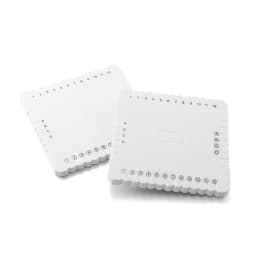 2pcs Disc/Disk Braiding Round Square Kumihimo Beading Cord Tray Plate DIY Braided Rope Handmade Craft DIY Jewelry Desgin Board