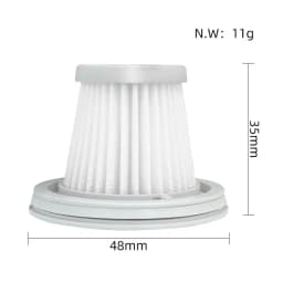 Fit For ( Xiaomi Mijia SSXCQ01XY ) Hepa Filter Accessory Spare Part Home Car Mini Handy Vacuum Cleaner Replacement