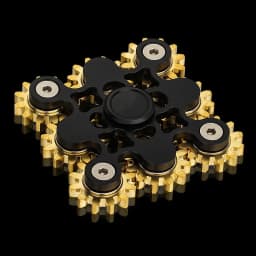 New Gear Linkage Metal Fidget Spinner Copper EDC Hand Spinner Anti Stress Finger Game Fingertip Gyro Toys for Adult Gifts