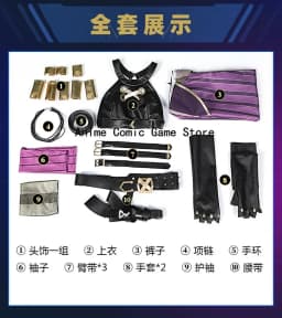 Anime Jinx Arcane Cosplay Costume Crit Jinx Cosplay Loose Cannon Cosplay Outfit Wig Sexy Women Carnival Costume