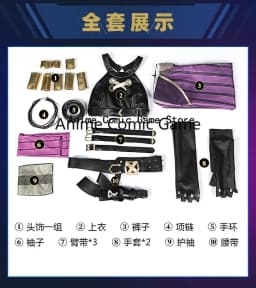 Anime Jinx Arcane Cosplay Costume Crit Jinx Cosplay Loose Cannon Cosplay Outfit Wig Sexy Women Carnival Costume