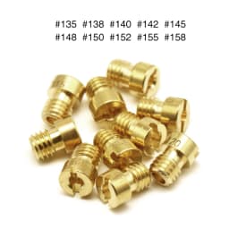 ZSDTRP 10pcs Motorcycle Carburetor M5 Main Jets Slow Pilot Jets For Keihin PWK BD CRS FCR PD PE PJ PWM Carb Parts