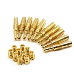 ZSDTRP 10pcs Motorcycle Carburetor M5 Main Jets Slow Pilot Jets For Keihin PWK BD CRS FCR PD PE PJ PWM Carb Parts