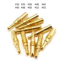 ZSDTRP 10pcs Motorcycle Carburetor M5 Main Jets Slow Pilot Jets For Keihin PWK BD CRS FCR PD PE PJ PWM Carb Parts