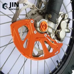 CNC Rear Front Brake Disc Guard Protector For 125 200 250 300 350 400 450 525 530 560 EXC EXCF SXF XC XCF XCW Husqvarna Husaberg