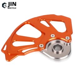 CNC Rear Front Brake Disc Guard Protector For 125 200 250 300 350 400 450 525 530 560 EXC EXCF SXF XC XCF XCW Husqvarna Husaberg