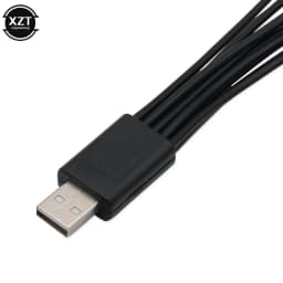 Universal 10 in 1 USB Multi Function Charger Retractable Portable Phone Cable For Various Cellphone Charging Cable Cord