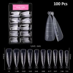 120/100/60 Pcs Nail Forms For UV Gel Quick Building Extension Top Molds Dual Forms Acrylic Nail Art Tips Nails Accessories Tools