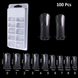 120/100/60 Pcs Nail Forms For UV Gel Quick Building Extension Top Molds Dual Forms Acrylic Nail Art Tips Nails Accessories Tools