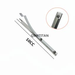 Stainless steel liposuction Toomey liposuction Syringe Locks Single arm liposuction fat clip