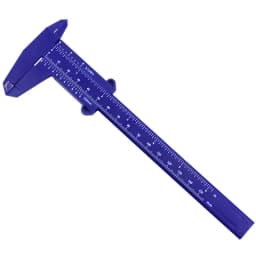 0-150mm Vernier Calipers Double Rule Scale Plastic Ruler For Jewelry Measurement School Student Measuring Tools Hand Tool