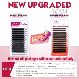 FADVAN 4D W Shape Eyelash Extension 4D Premade Volume Fans W Style False Eyelashes Natural Makeup Tools