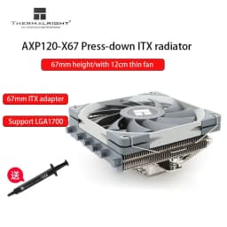 Thermalright AXP120-X67 radiator press down cpu radiator 67mm pure copper LGA1700/1150/am4 air cooling