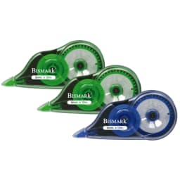 Bismark - Tipex White Correction Tape, 5 mm X 12 Meters, Correction Tape Set Ideal for School Supplies and Office Stationery, Useful for Erasing and Writing Immediately with High Coverage