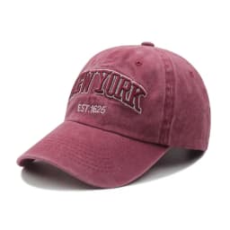 2026 New York Washed Cotton Cap For Men Women Gorras Snapback Caps Baseball Caps Sun Protection Casquette Dad Hat Outdoors Cap