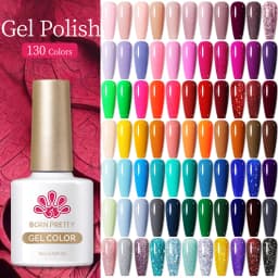 BORN PRETTY 10ML Nail Gel Polish All For Manicure Semi Permanent Varnishes Soak Off Gel UV LED Base Super Top Matte Coat Gel