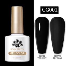 BORN PRETTY 10ML Nail Gel Polish All For Manicure Semi Permanent Varnishes Soak Off Gel UV LED Base Super Top Matte Coat Gel