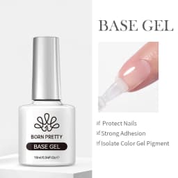 BORN PRETTY 10ML Nail Gel Polish All For Manicure Semi Permanent Varnishes Soak Off Gel UV LED Base Super Top Matte Coat Gel
