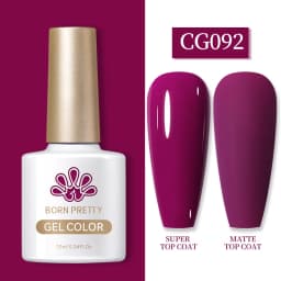 BORN PRETTY 10ML Nail Gel Polish All For Manicure Semi Permanent Varnishes Soak Off Gel UV LED Base Super Top Matte Coat Gel