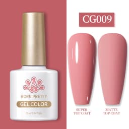 BORN PRETTY 10ML Nail Gel Polish All For Manicure Semi Permanent Varnishes Soak Off Gel UV LED Base Super Top Matte Coat Gel