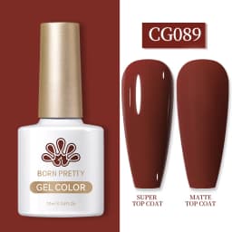 BORN PRETTY 10ML Nail Gel Polish All For Manicure Semi Permanent Varnishes Soak Off Gel UV LED Base Super Top Matte Coat Gel