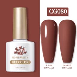 BORN PRETTY 10ML Nail Gel Polish All For Manicure Semi Permanent Varnishes Soak Off Gel UV LED Base Super Top Matte Coat Gel