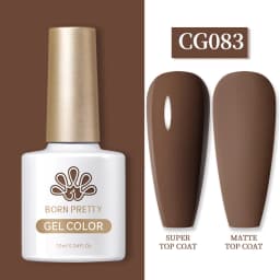 BORN PRETTY 10ML Nail Gel Polish All For Manicure Semi Permanent Varnishes Soak Off Gel UV LED Base Super Top Matte Coat Gel