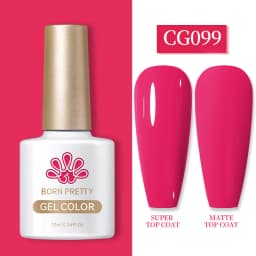 BORN PRETTY 10ML Nail Gel Polish All For Manicure Semi Permanent Varnishes Soak Off Gel UV LED Base Super Top Matte Coat Gel