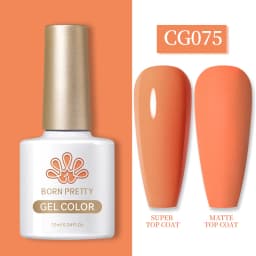 BORN PRETTY 10ML Nail Gel Polish All For Manicure Semi Permanent Varnishes Soak Off Gel UV LED Base Super Top Matte Coat Gel