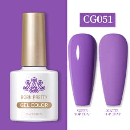 BORN PRETTY 10ML Nail Gel Polish All For Manicure Semi Permanent Varnishes Soak Off Gel UV LED Base Super Top Matte Coat Gel